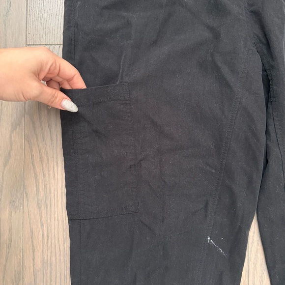 Maeve by Anthropologie Women's Size M Cicerone Cargo Utility Jogger Black Soft - Picture 11 of 14